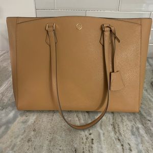 Tory Burch Robinson Cardamom Tote